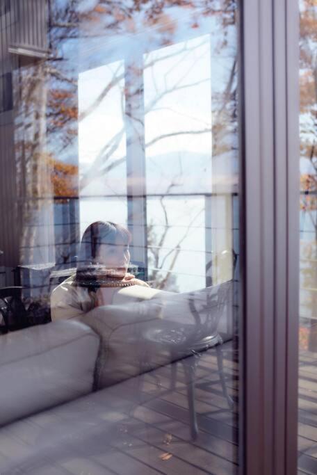 Вилла Away From Noise,View Fuji Mt In The Designer House Яманакако Экстерьер фото